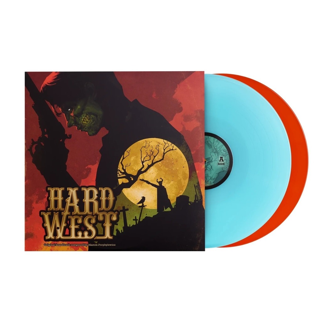 Hard West 1 & 2 Vinyl 2LP Limited Blue & Red OST SNES SEGA Brand New